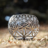 Flower of Life - Geometric Projection Candle Holder