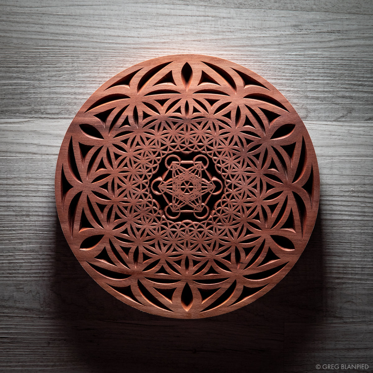 Flower of Life Trivet – Greg Blanpied Design