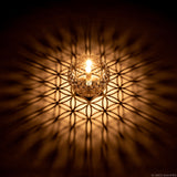 Flower of Life - Geometric Projection Candle Holder