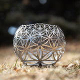 Flower of Life - Geometric Projection Candle Holder